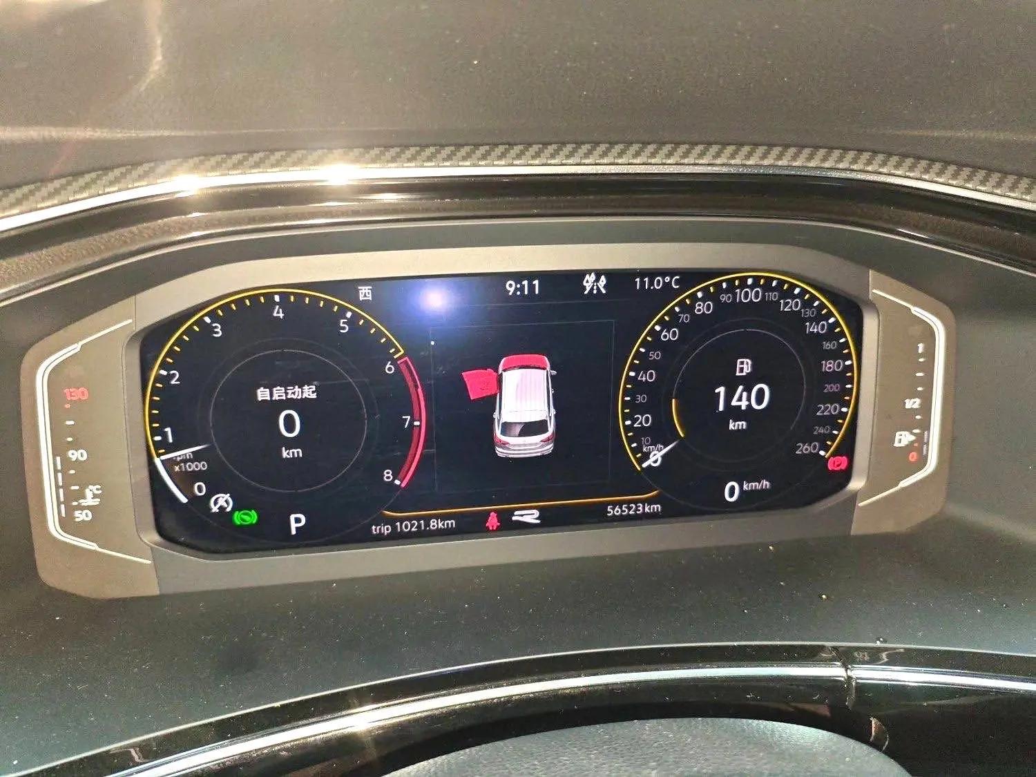 Tan Yue 2021 380TSI Four-wheel Drive R-Line Zhilian Edition 6