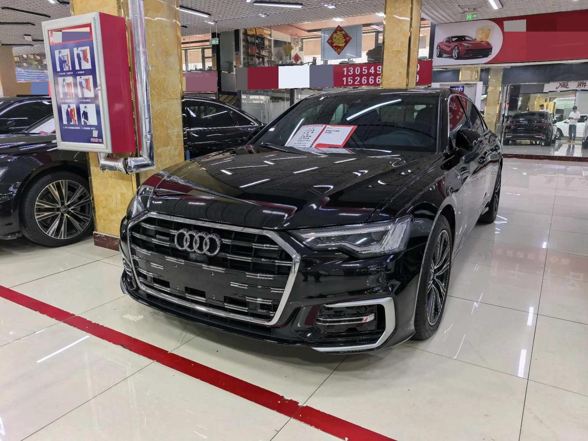 Открыть галерею: Audi 2023 A6L 2.0TFSI 45TFSI Prestige Dynamic Edition (facelift) Automatic