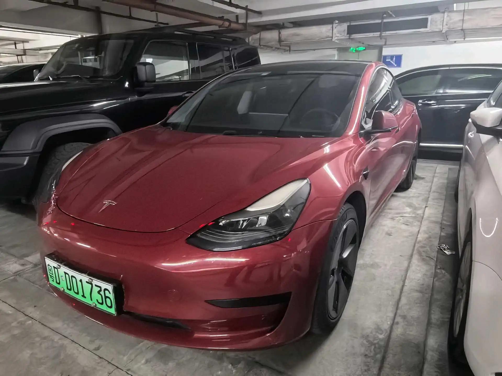 Model 3 2021 model facelift standard endurance rear drive upgrade 3D1