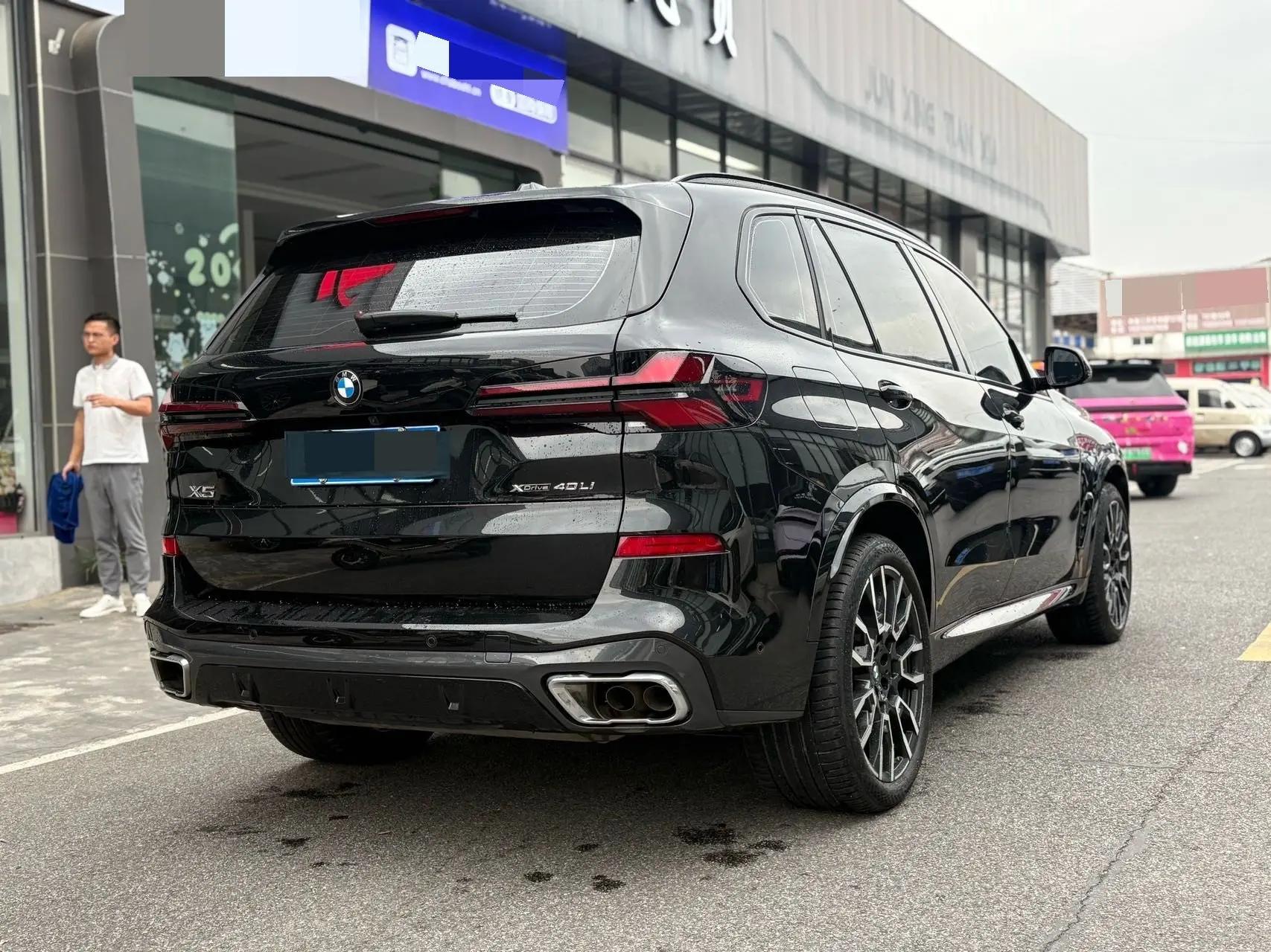 BMW 2023 X5 xDrive40Li 48V 3.0T M sports obsidian night suit automatic gear 13