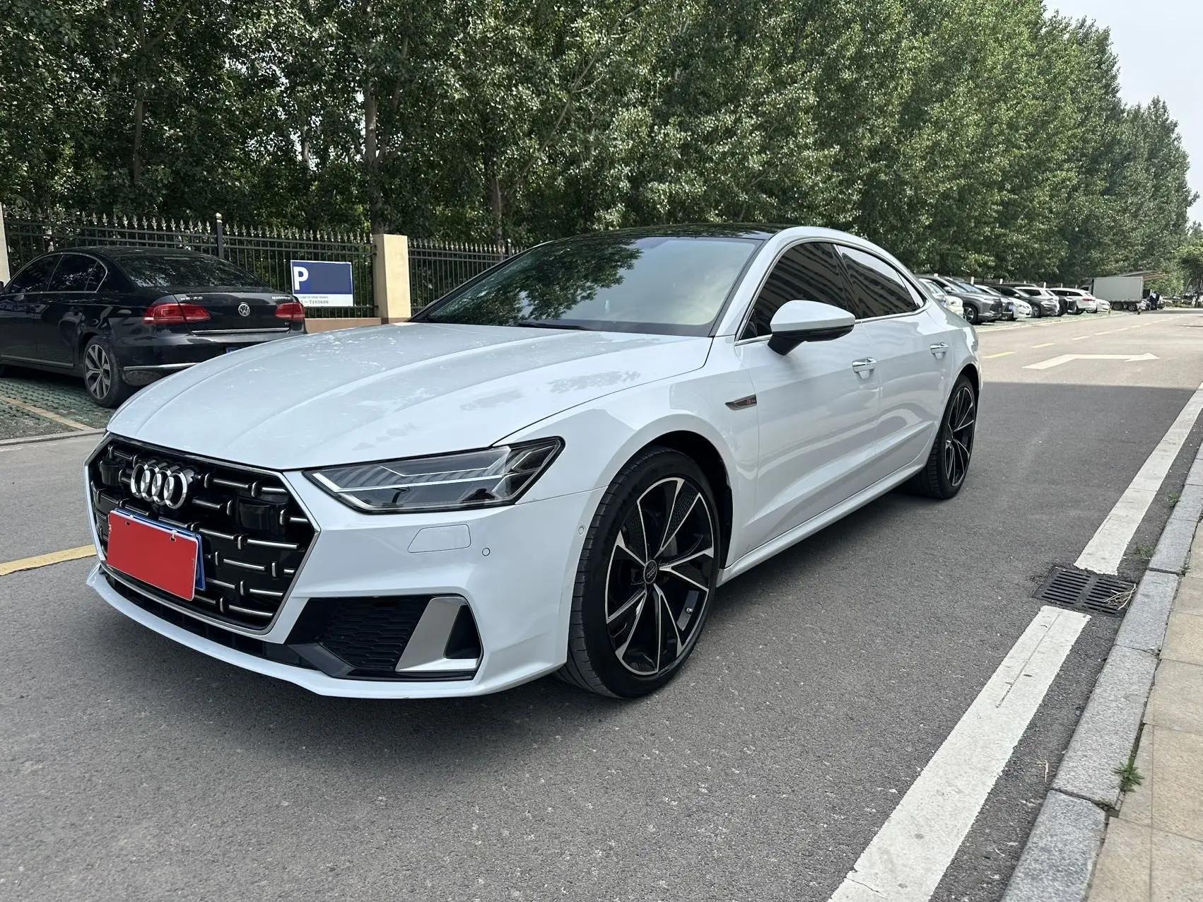 Audi 2024 A7L 2.0TFSI 45TFSI Quattro S-line Jianyuan Model Flow Crystal Package Automatic