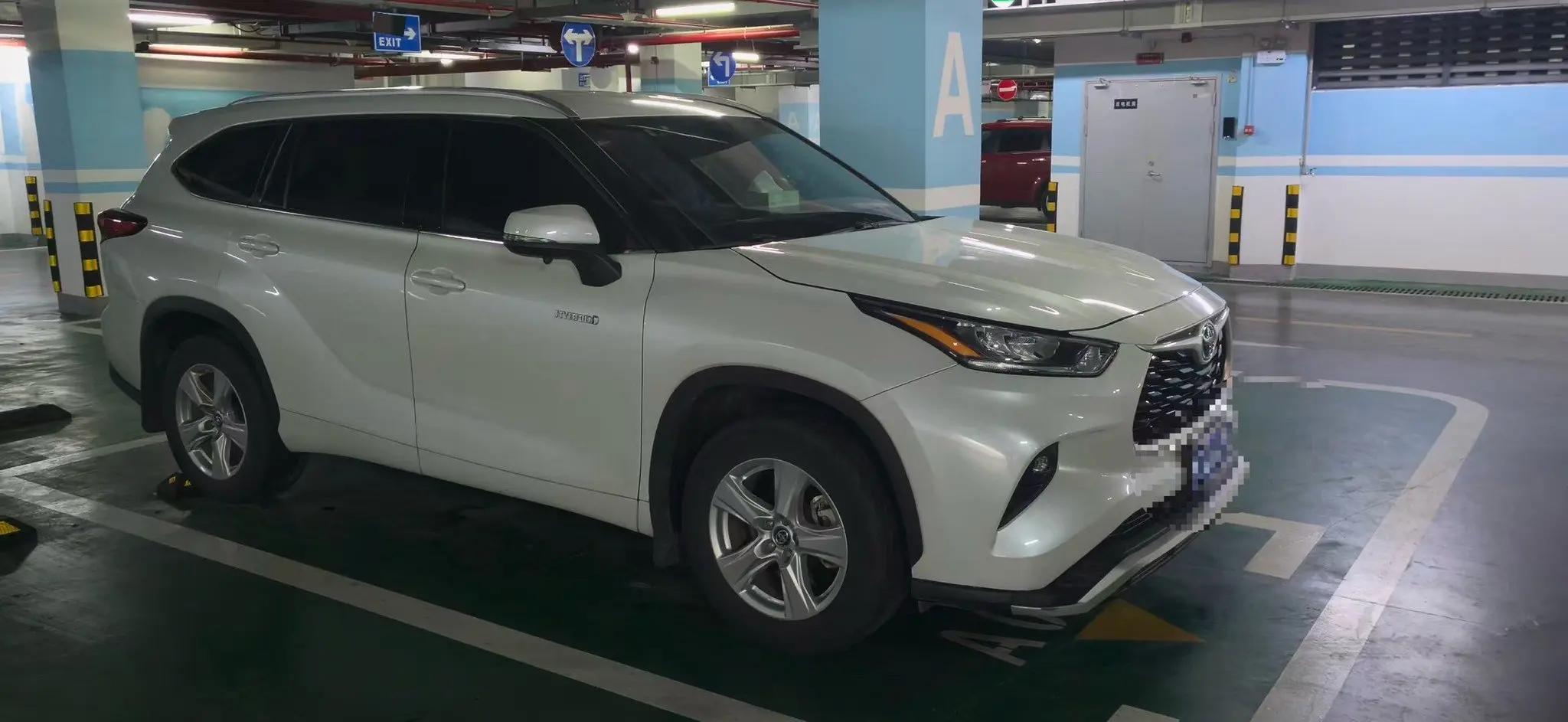 Toyota 2023 Highlander Dual Engine 2.5 Stepless Intelligent Electric Hybrid Four-wheel Drive Elite Edition 7-seat Automatic Transmission 5