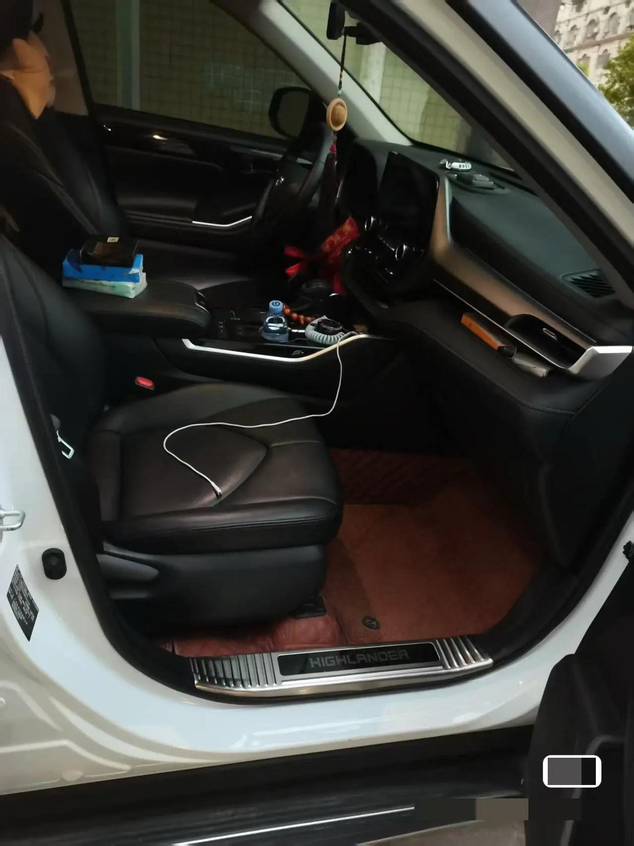 Toyota 2023 Highlander Dual Engine 2.5 Stepless Intelligent Electric Hybrid Four-wheel Drive Elite Edition 7-seat Automatic Transmission 6