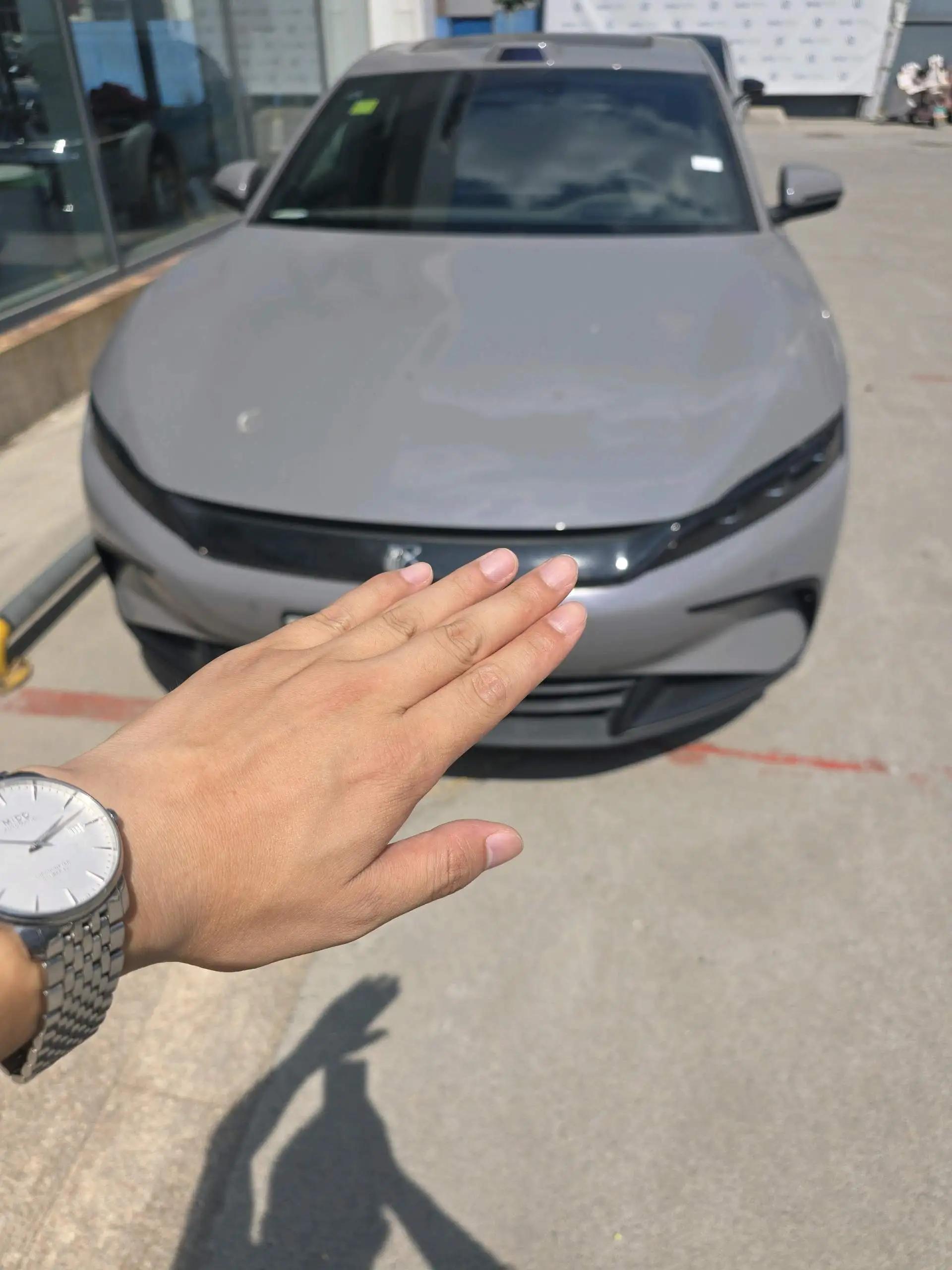 BYD 2025 Han DM-i 1.5T stepless 125KM laser Radar intelligent driving automatic gear 2