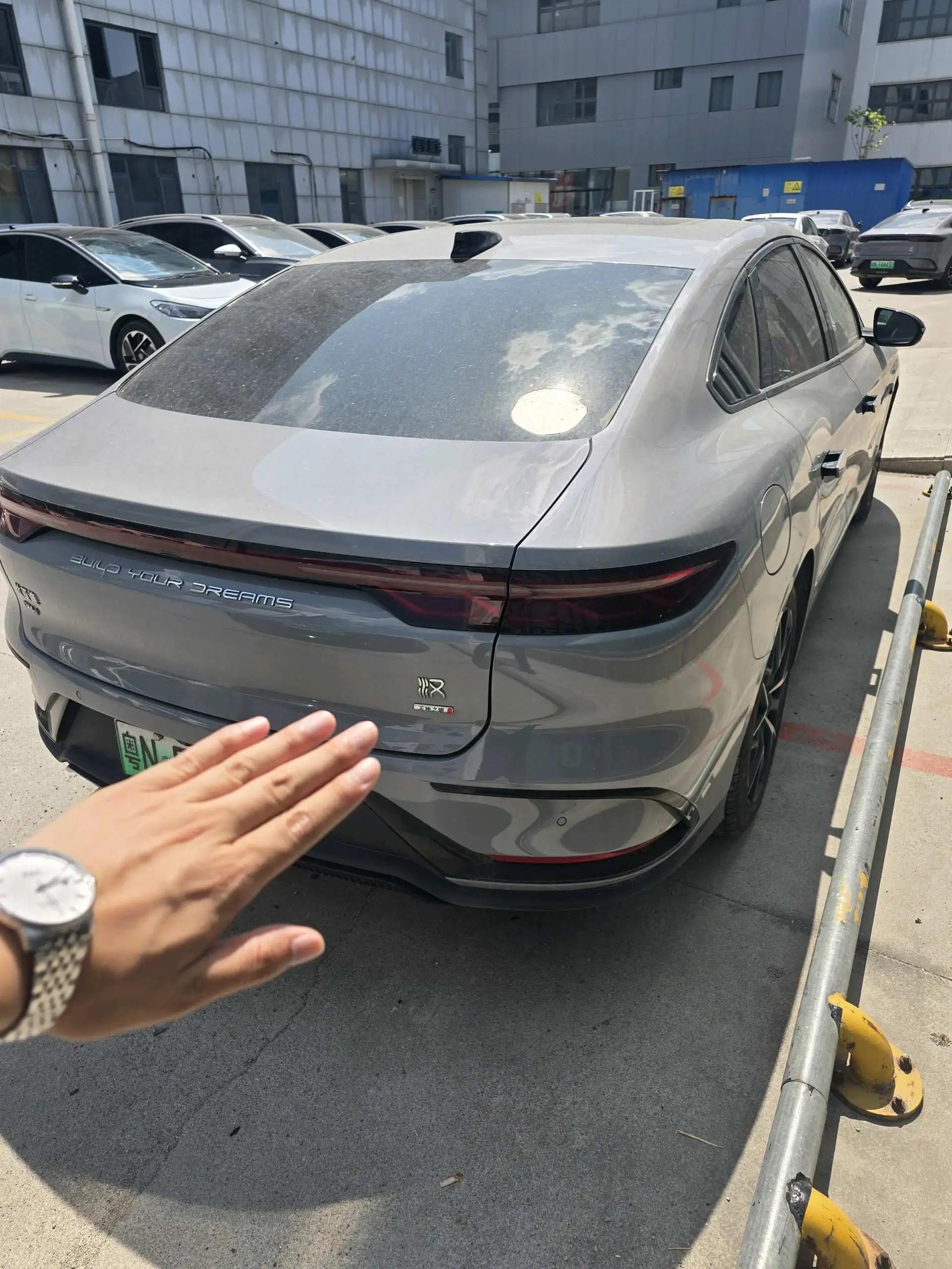 BYD 2025 Han DM-i 1.5T stepless 125KM laser Radar intelligent driving automatic gear 5