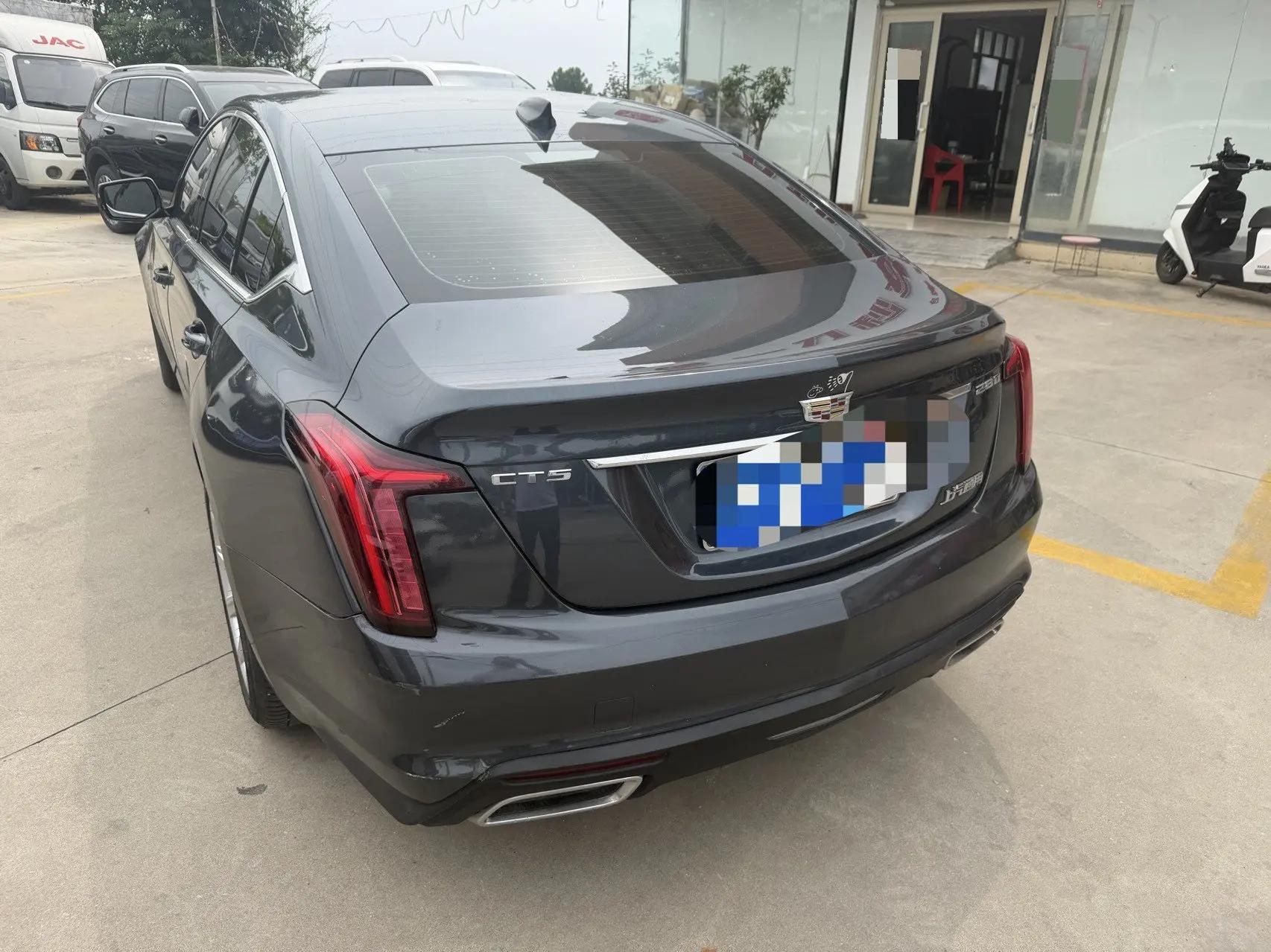 Cadillac CT5 2020 model changed to 28T technical model 6