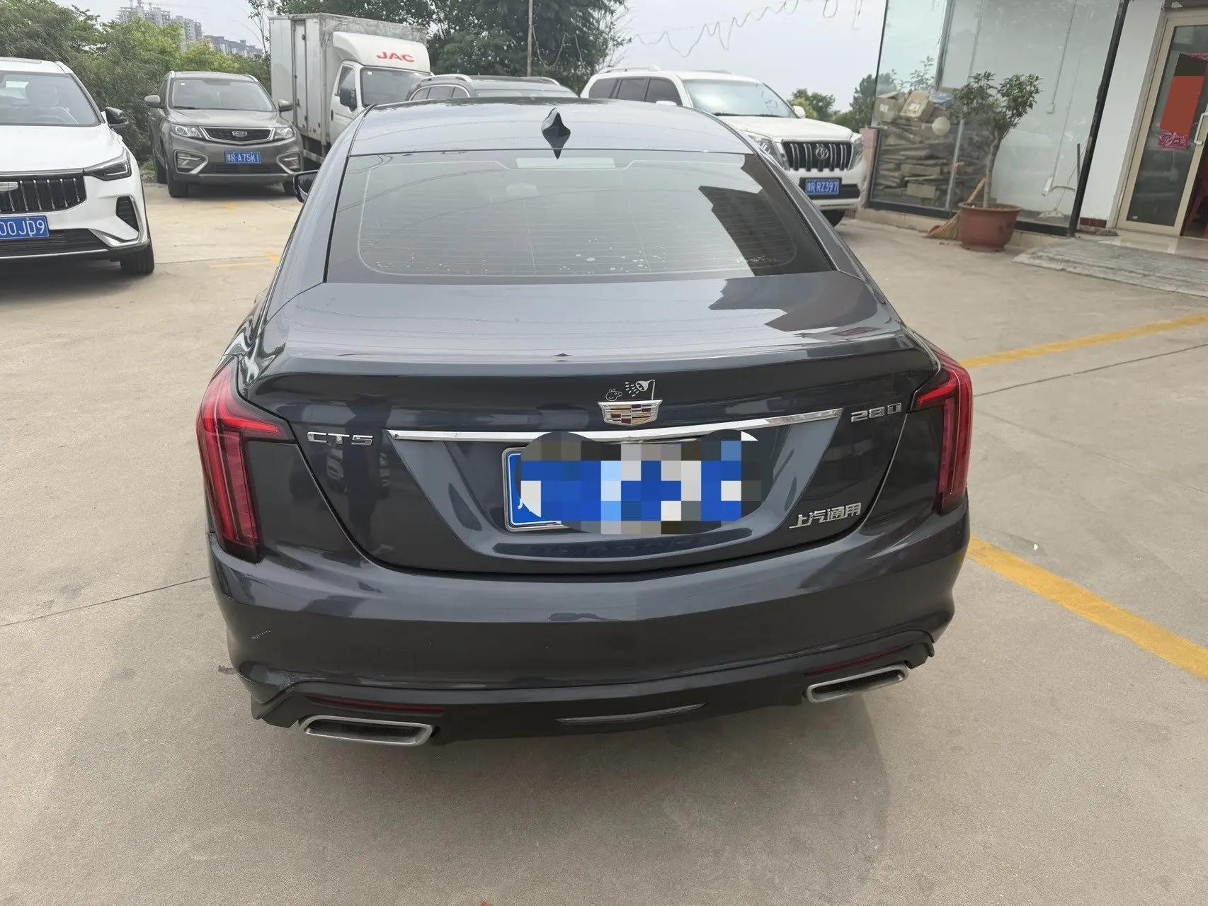 Cadillac CT5 2020 model changed to 28T technical model 7