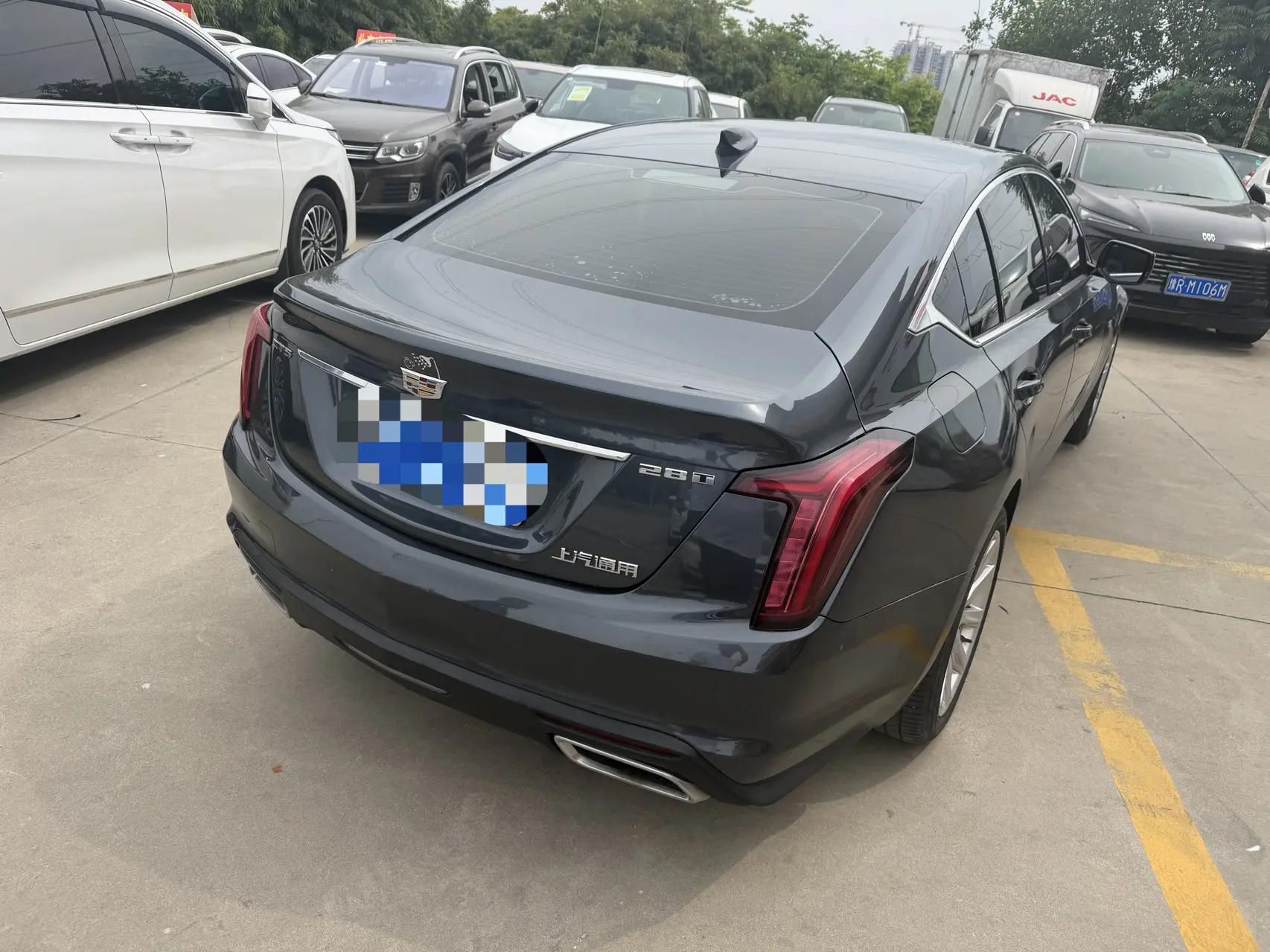 Cadillac CT5 2020 model changed to 28T technical model 8