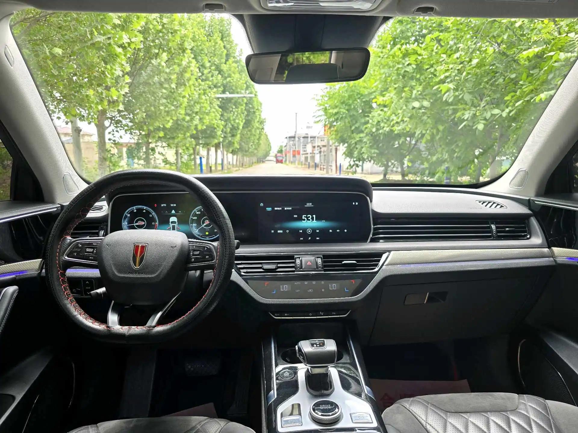 HongQi HS5 2019 2.0T Zhilian Flag Collar Four-wheel Drive Edition 7