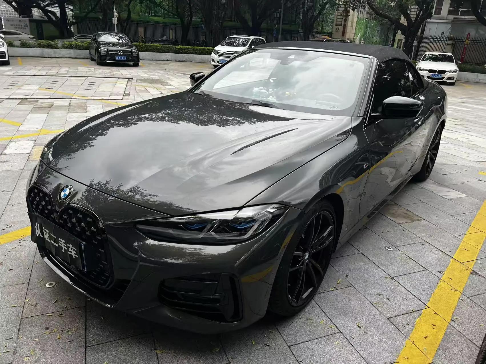 BMW 4 Series (Imported) 2023 425i Convertible Coupe 2.0T M Sports Obsidian Night Suit Automatic Gear