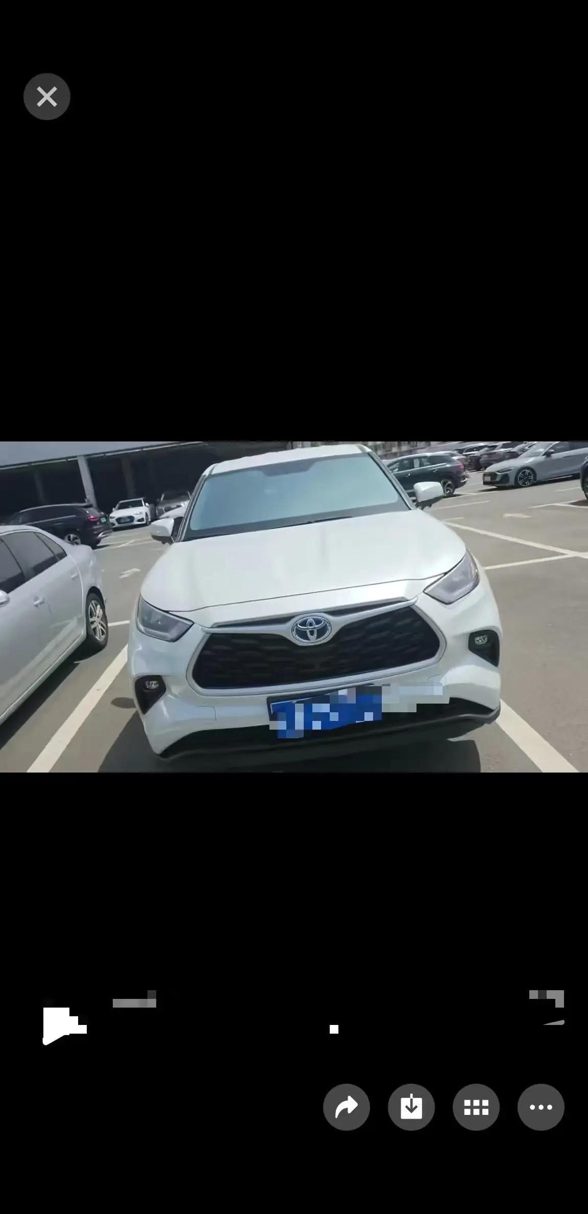 Toyota 2023 Highlander Dual Engine 2.5 Stepless Intelligent Electric Hybrid Four-wheel Drive Elite Edition 7-seat Automatic Transmission 5