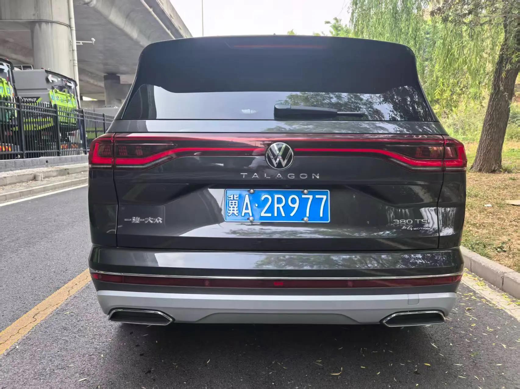 Volkswagen 2023 Teramont 2.0TSI 380TSI Four-Wheel-Drive Luxury Jiajing Edition Pro 6-Seater (Facelift) Automatic 5