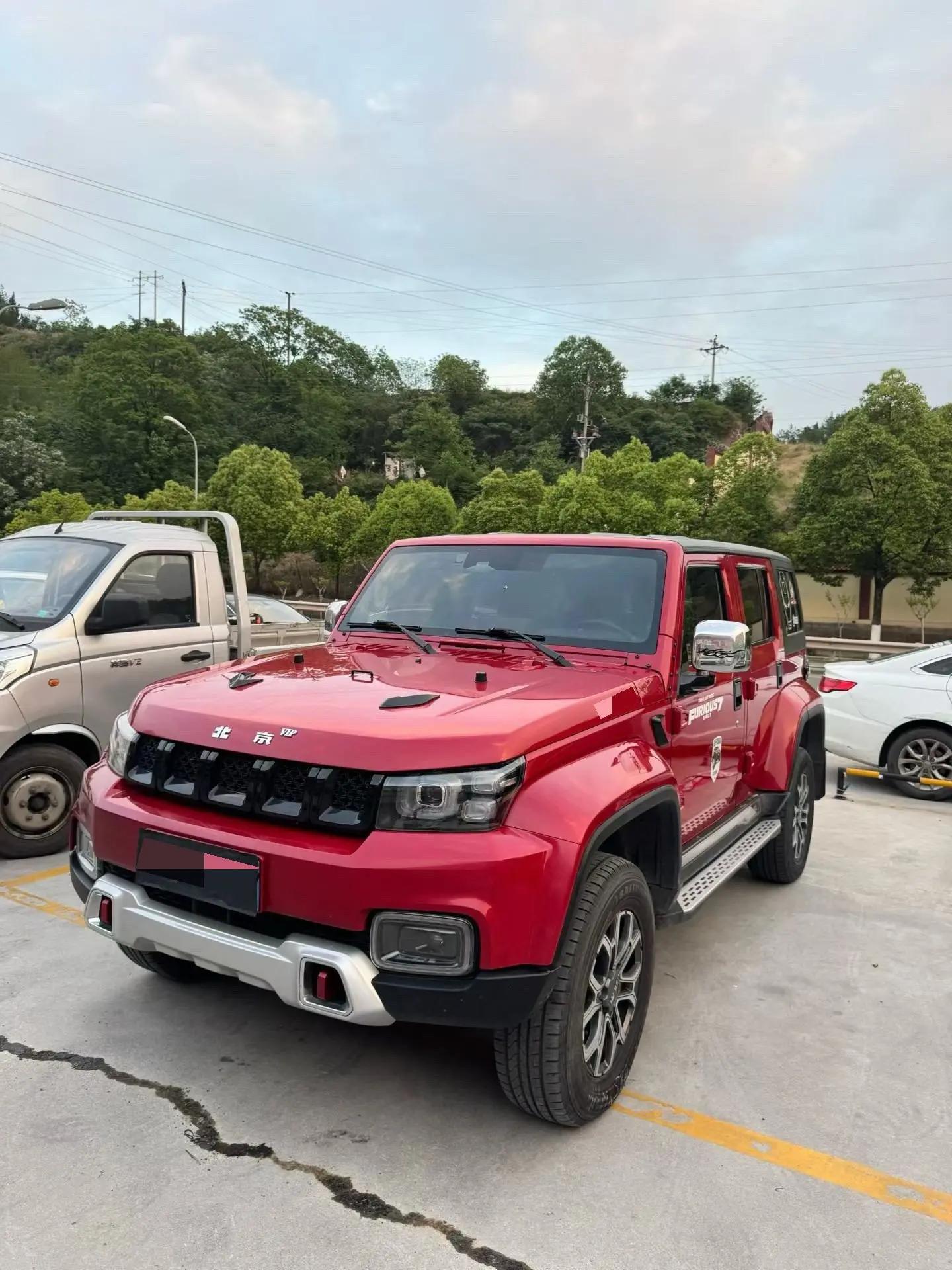 Beijing BJ40 2020 2.0T Automatic Four-wheel Drive City Hunter Edition Chivalrous Type