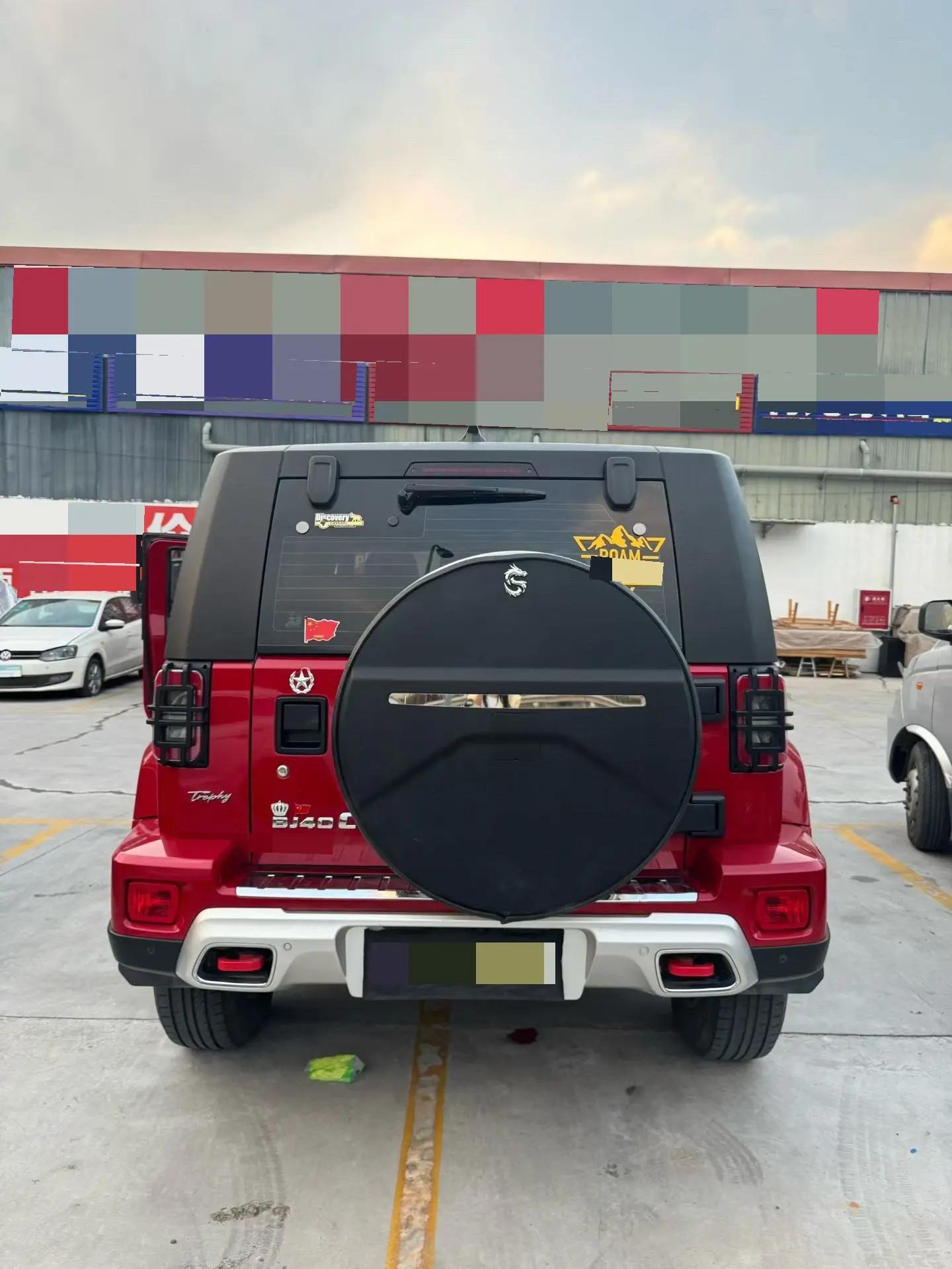 Beijing BJ40 2020 2.0T Automatic Four-wheel Drive City Hunter Edition Chivalrous Type 4