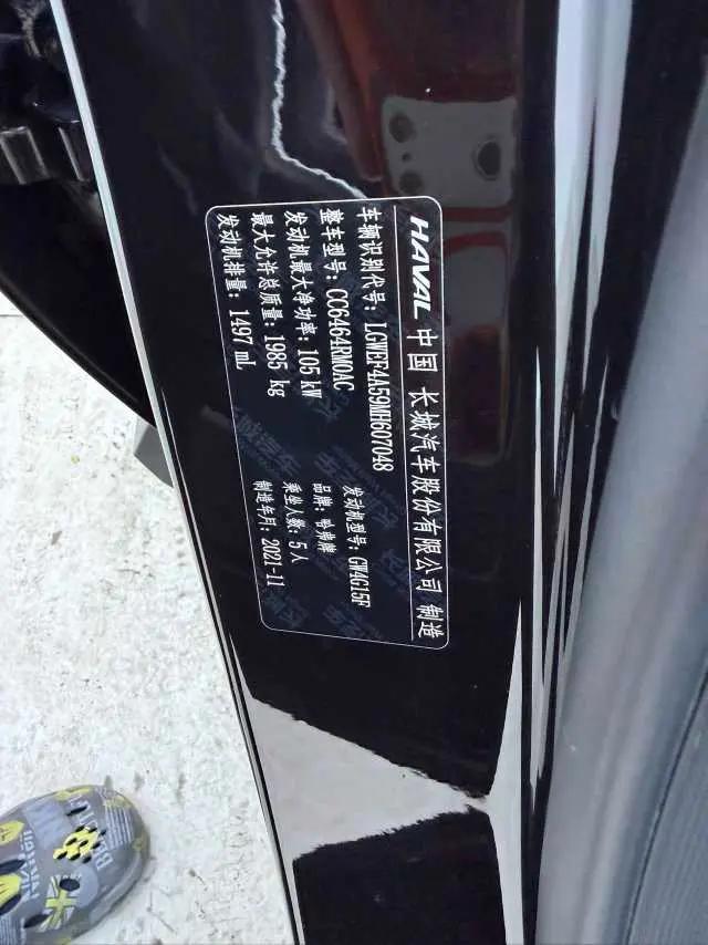 Haval H6 2021 National Tide Edition 1.5T Auto Champion Edition 20