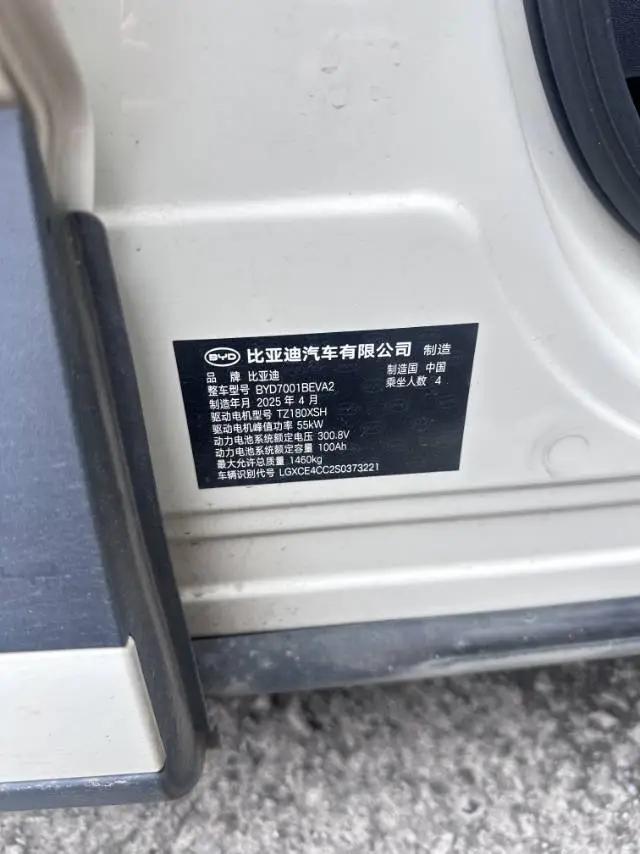 BYD 2025 Seagull Intelligent Driving Version 305km Free Edition Automatic 5